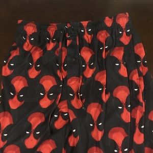 Official Marvel Deadpool Pajamas Pants